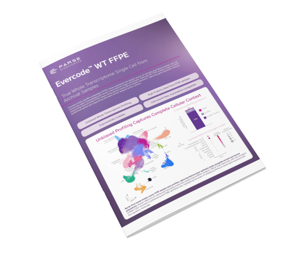 Evercode™ WT FFPE - Parse Biosciences